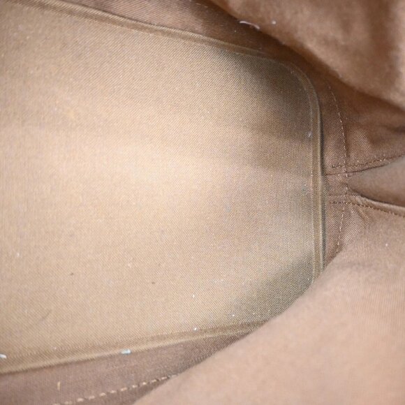 LOUIS VUITTON LV Logo Alma Hand Bag Monogram Leather Brown France M51130 82EE740 - Picture 12 of 16